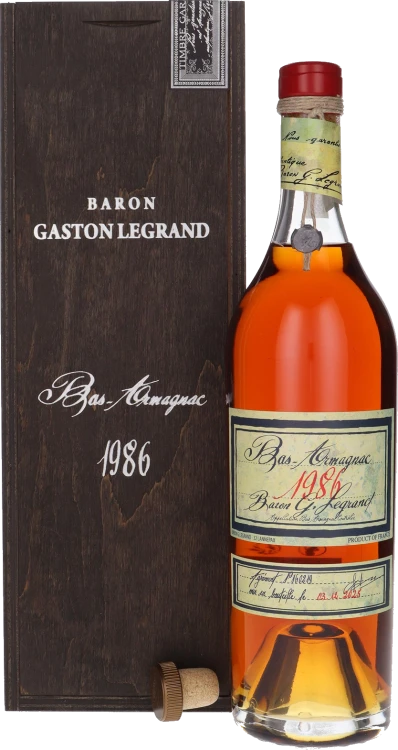 Armagnac Baron Gaston Legrand 1986.png