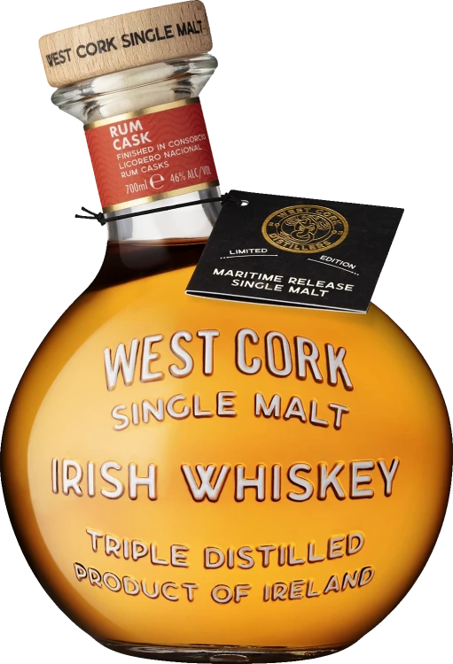 WEST CORK MARITIME RUM SINGLE MALT 46%.png