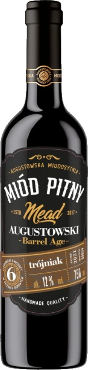 AUGUSTOWSKA MIODOSYTNIA TRÓJNIAK BARREL AGED 750ml 12%.png