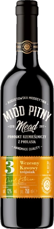 AUGUSTOWSKA MIODOSYTNIA TRÓJNIAK WCZESNY KAWOWY 750ml 12%.png