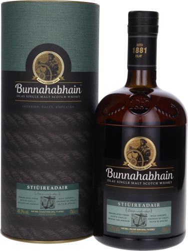 BUNNAHABHAIN STIUIREADAIR ISLAY SINGLE MALT 46,3% 700ML.png