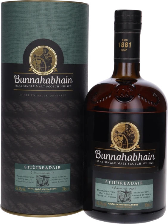 BUNNAHABHAIN STIUIREADAIR ISLAY SINGLE MALT 46,3% 700ML.png