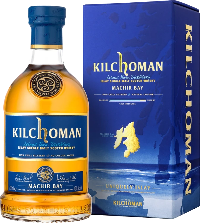 KILCHOMAN SINGLE MALT MACHIR BAY 46% 700ML.png